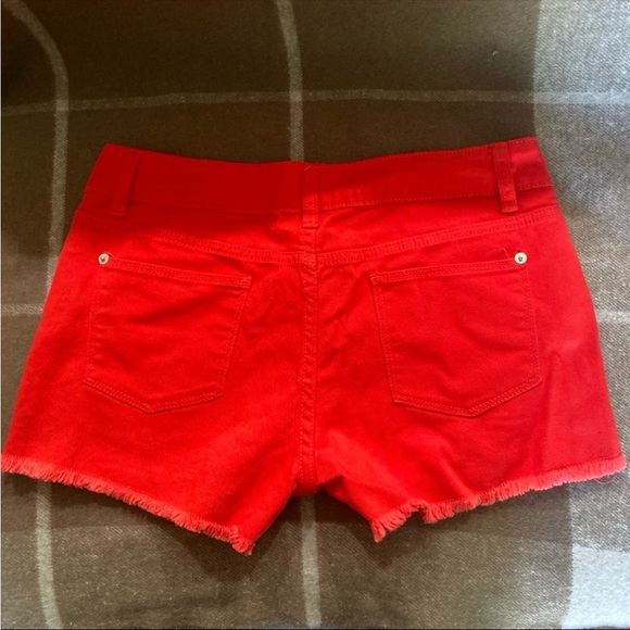 NO BOUNDARIES - Red cut off shorts Juniors girls size 11 - Picture 5 of 7